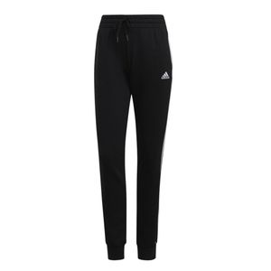 adidas Jogginghose für Damen im 3 Streifen Design, Farbe:Schwarz, Größe:XS