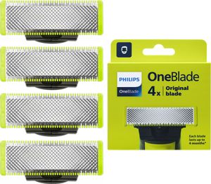 4X Messerklinge Philips Oneblade Qp240 Für Qp2520 Qp2530 Qp2620 Qp6510 Qp6520