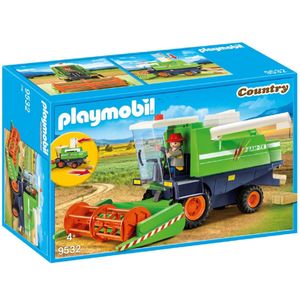 Playmobil 9532 - Country - Mähdrescher SAM-7X mit Fahrer und Zubehör