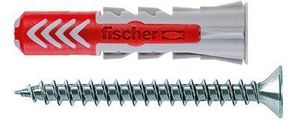 Fischer Dübel-Set Duopower 6.0 x 30 mm - 12 Stück