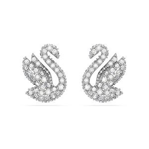 Swarovski - 5647873 - Iconic Swan - Srebrny odcień - Kolczyki