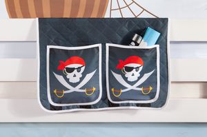 TiCAA Kinder Bett-Tasche "Pirat Luan" für Hoch- und Etagenbetten