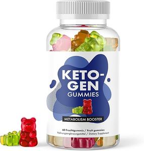 Ketogen Gummies | Keto Gummibärchen 60 Stück Inhalt pro Dose | Fruchtgummies | Metabolism Booster (1x)