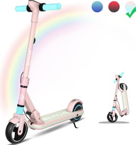 Elektroroller, 130 W Motor/Höchstgeschwindigkeit 14 km/h/24 V 2,5 Ah Lithium-Ionen-Akku