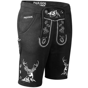 PAULGOS Pánske nohavice Trachten - Design Trachten Lederhose - JOK4 - dostupné v 3 farbách - veľkosť S - 5XL