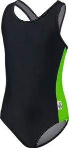 BECO SEALIFE Mädchen Kinder Badeanzug Schwimmanzug Einteiler Größe 152 grün/schwarz UV50+