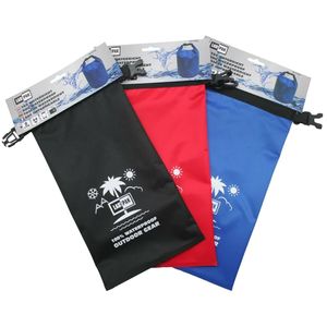 Wasserdicht Seesack Tasche Sack Rollbeutel Packsack Aqua Bag Camping 2 Liter Blau