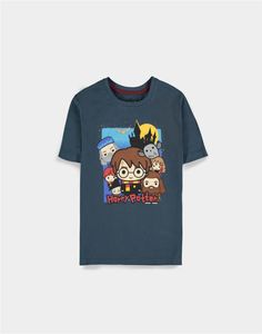 Warner - Harry Potter Boys Short Sleeved T-shirt Blue-98/104