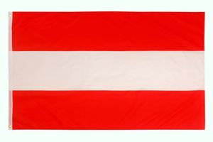 PHENO FLAGS Österreich Flagge 90 x 150 cm Österreichische Fahne Länderfahnen