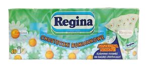 Regina, Rumiankowe Chusteczki higieniczne, 10 sztuk