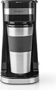 Nedis KACM300FBK Filterkaffeemaschine, Kunststoffgehäuse, Becher