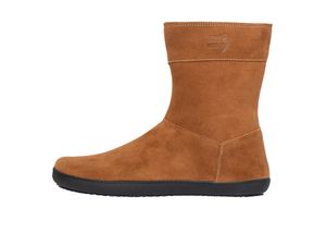 Winter Barfußschuh Larissa Cognac women Velours Cognac 37