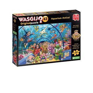 Jumbo Spiele 1110100020 Wasgij Original 43 Wie ein Fisch im Wasser 1000 Teile Puzzle