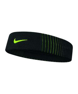 Nike Dri-Fit Reveal Haarband 085 black/volt/volt