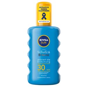 Nivea Sun Schutz und Bräune Sonnenspray wasserfest LSF 30 200ml