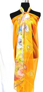 XXL Multifunktions Pareo Schal Wickelrock Strandtuch Wickeltuch Sarong Bademode Trägerkleid P19