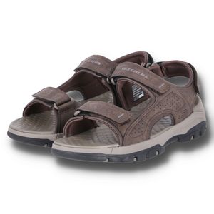 Skechers Herren  Sandalen braun Gr. 45