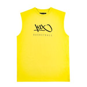 K1X Hardwood | Sleeveless Basketball Tee mk3, Farbe:Neongelb, Kleidergröße:XL