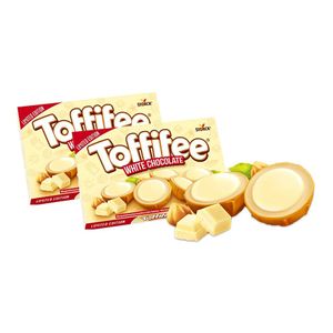 Toffifee White Chocolate Office Pack (5x125g Packung) + usy Block