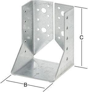 Vormann Balkenschuh Typ Bn Länge 80mm Höhe 120mm Stärke 2mm - 70984000