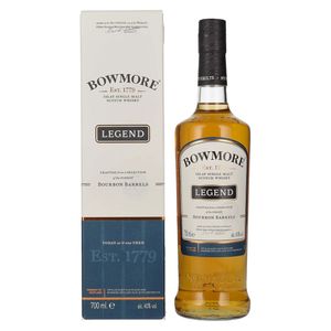 Bowmore LEGEND Islay Single Malt 40% Vol. 0,7l in Geschenkbox