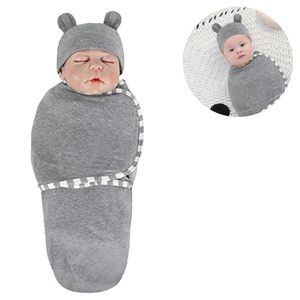 Pucktuch Baby Mit Mütze Neugeborene Spucktücher Baby aus Bequemem Baumwolle,Pucktuch Baby Mädchen Junge Babyschlafsack 0-3Monate