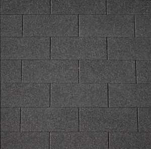Easy Rechteck-Dachschindeln 80 x 33,6 cm schwarz