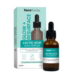 Face Facts Glow+ Resurface Lactic Acid Aha Serum 30 Ml