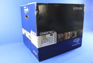 Lexmark C540X71G, 30000 Seiten, Laser, Schwarz, Zyan, magenta, Gelb, 6.02 kg, 441 x 378 x 357 mm