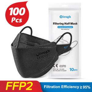 Linuode FFP2 Atemschutzmaske, , 94 % Filtration (100er-Pack)