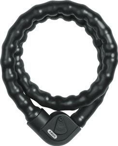 ABUS Kabelschloss Steel-O-Flex 950/100 - für Fahrrad, Roller oder Motorrad - Fahrradschloss mit ABUS Plus Zylinder - 25 mm - ABUS Sicherheitslevel 9 - Schwarz