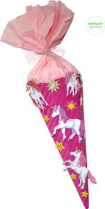 Schultüte Bastelset Einhorn