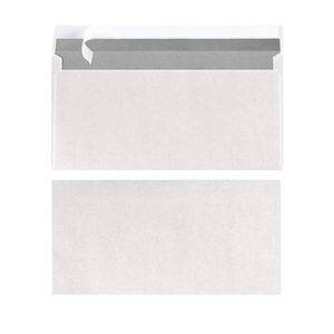 Herlitz Briefumschlag DL hk hfr weiß Innendruck      25 Stk.