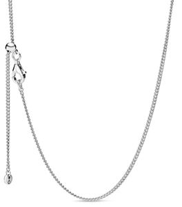 Pandora 398283-60 Dámský náhrdelník Stříbrný 925 řetízek s obrubníkem