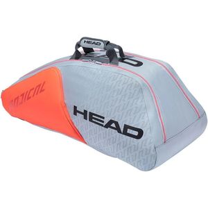 HEAD Radical 9R Supercombi Tennistasche Grau Orange