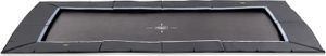 EXIT Dynamic ebenerdiges sports Trampolin 305x519cm - schwarz