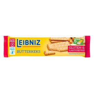 Leibniz Gebäck Butterkeks gluten und laktosefrei gut verträglich 100g