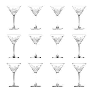 Pasabahce 440176 Nadčasová sklenice na martini, koktejlová miska, koktejlová sklenice, 230 ml, sklo, transparentní, 4 kusy