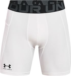 UNDER ARMOUR HeatGear Armour Kompressionsshorts Herren 100 - biały/czarny M