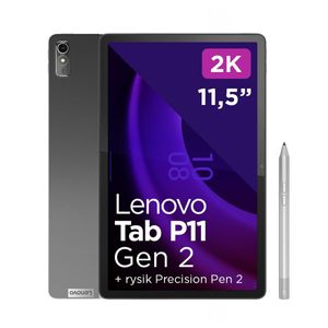 Lenovo Tab P11 128 GB 29,2 cm (11,5 Zoll) Mediatek 6 GB WLAN 6E (802.11ax) Android 12 Grau