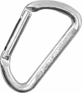 Kong MINI D 6kN Zubehörkarabiner Karabiner : silber