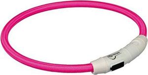 Trixie Flash Leuchtring USB Pink - XS-S