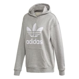 adidas Trefoil Hoodie FM3304, Sweatshirts, Damen, Grau, Größe: 32