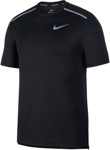 Nike Dri-FIT Laufshirt schwarz/grau M