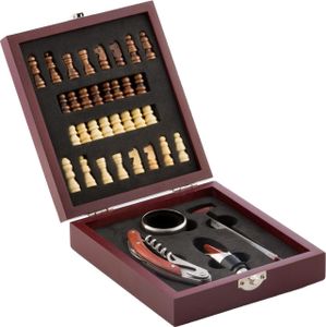 InnovaGoods Weinzubehörset mit Schachspiel (37 Stück) InnovaGoods Weinzubehörset mit Schachspiel (37 Stück)