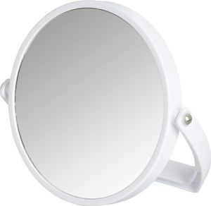 WENKO Kosmetik Spiegel Vergrößerung Schminken Naole weiß Bad Gäste WC Accessoire