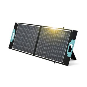 enjoy solar® Faltbares Solarpanel Gaia Serie Solartasche 100W 12V, 0% MwSt