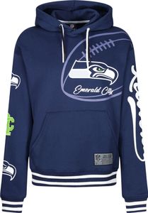 Recovered Hoodie NFL Seahawks Emerald City für alle Seattle Seahawks-Fans Navy XL