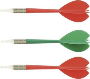 EDUPLAY 170-039 Ersatzpfeile für Softdart (Farbe zufällig, 3er Pack)