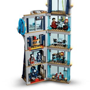 lego avengers tower big